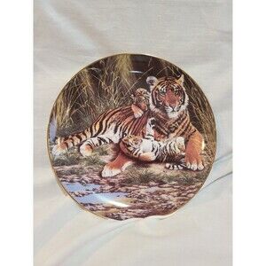 1993 The Fleetwood Collection The Endangered Kingdom Peaceful World Plate